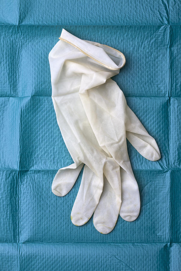 a-surgical-glove-on-a-surgical-drape-larry-washburn Latex Gloves